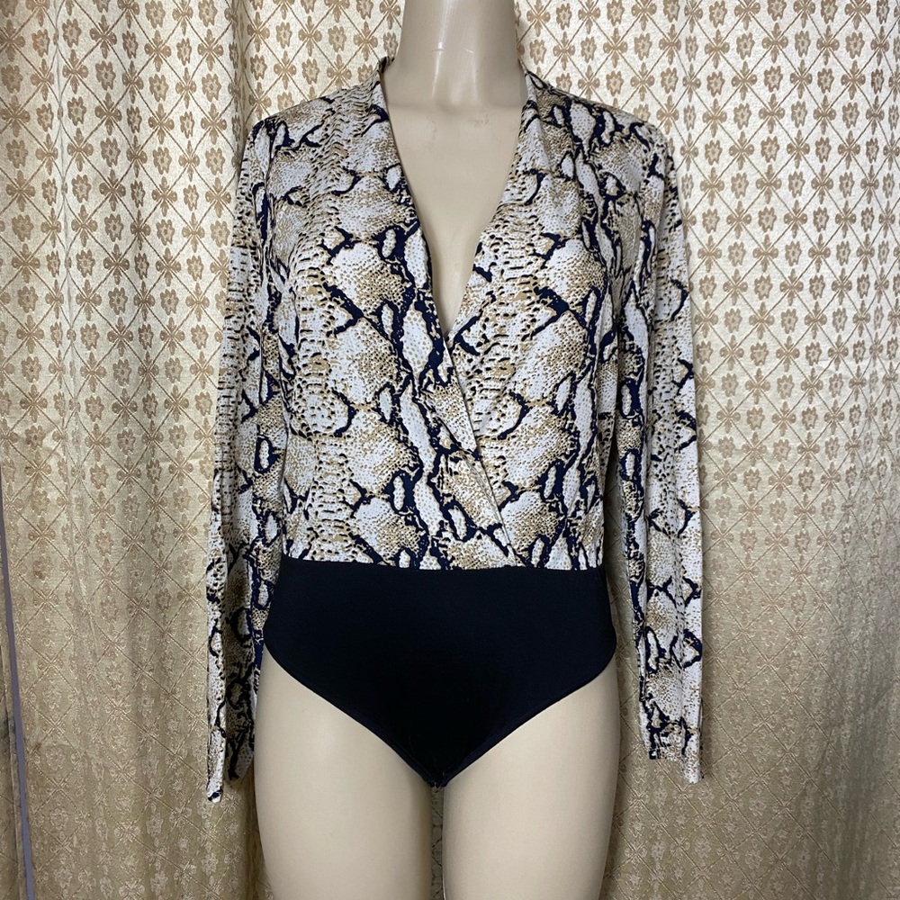 New Mix snake long sleeve body suit